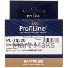 Картридж струйный ProfiLine PL-27401 для принтеров Epson StylusPhoto 810/820 Color водн