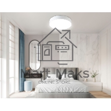 Потолочный светодиодный светильник Ambrella light FZ1350 WH белый IP20 40W 3000-6500K 390*80 (ПДУ ИК)