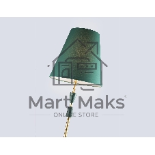 Светильник Ambrella light LH75059 BS/GN латунь/зеленый E27 max 60W D300*1550