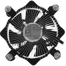 Кулер для процессора DEEPCOOL ALTA 9 PWM 1700 черный, 92 мм, алюминий, 2200 об/мин, 31.8 дБ, 4 pin, 65 Вт, 69 мм