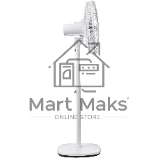 Вентилятор Centek CT-5024 белый/чёрный, напольный, 65 Вт, 4 скорости, 44.5 см