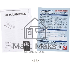 Вытяжка встраиваемая Maunfeld Crosby Singl 5028 черный, 49.8 см, 850 куб. м/ч, 48 дБ