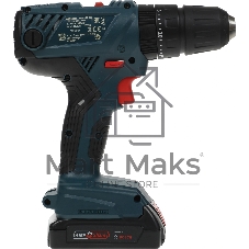 Дрель-шуруповерт Bosch GSB 180-LI, Аккумуляторная, 18В, 2 АКБ, Кейс