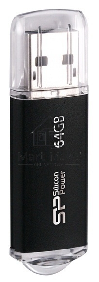Флешка USB R/W Silicon Power R/W USB Drive 64Gb Ultima II SP064GBUF2M01V1K USB2.0, Black