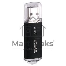 Флешка USB Silicon Power R/W USB 64Gb Ultima II SP064Gb,UF2M01V1K USB 2.0, черный