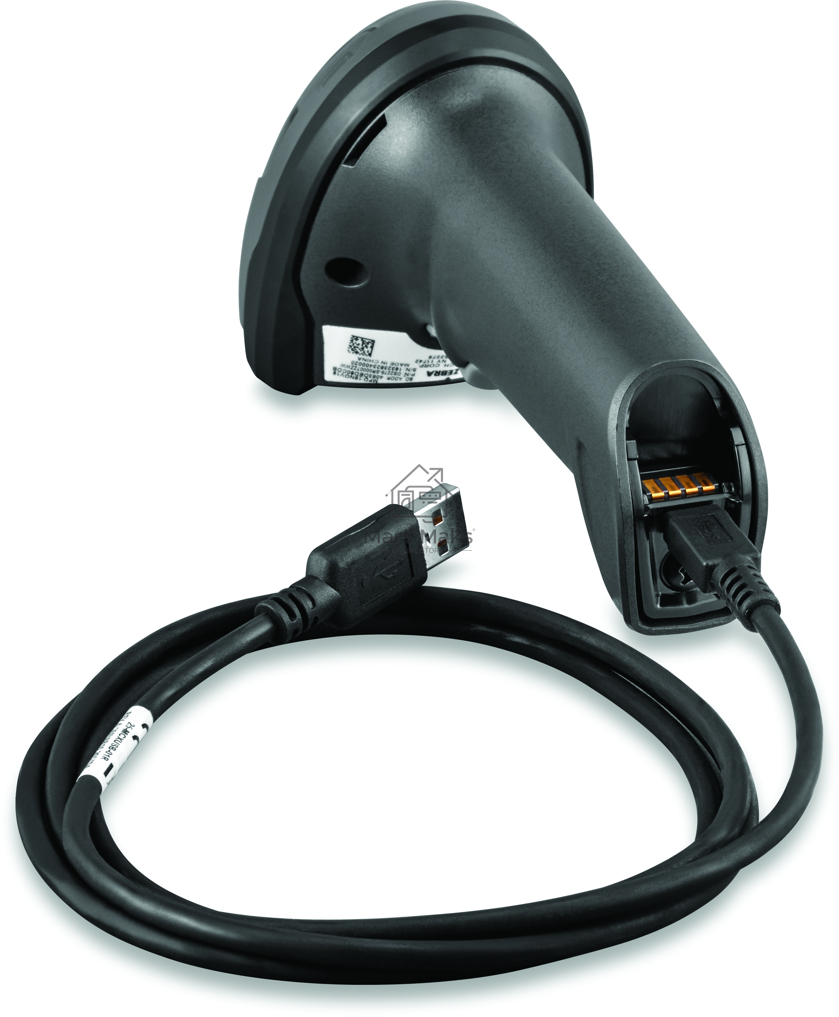 Сканер штрих-кода ручной Zebra DS2278 BT 2D Imager, беспроводной, 762 мм/сек, Bluetooth, USB, черный