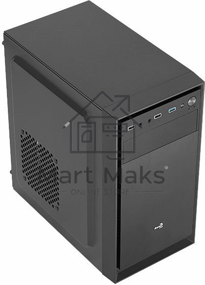 Компьютерный корпус Aerocool / Formula CS-104-S-BK-v1 черный без БП mATX 1x120mm 1xUSB2.0 1xUSB3.0 audio