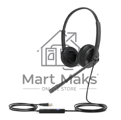 Гарнитура проводная Yealink UH34 Lite Dual UC
