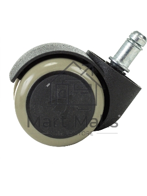 Набор колес Бюрократ CastorSet3850/PU черный, для паркета/ламината