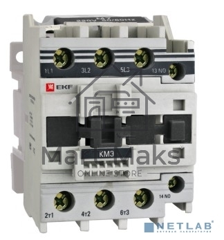Контактор КМЭ 40А 220В NO+NC EKF ctr-s-40-220