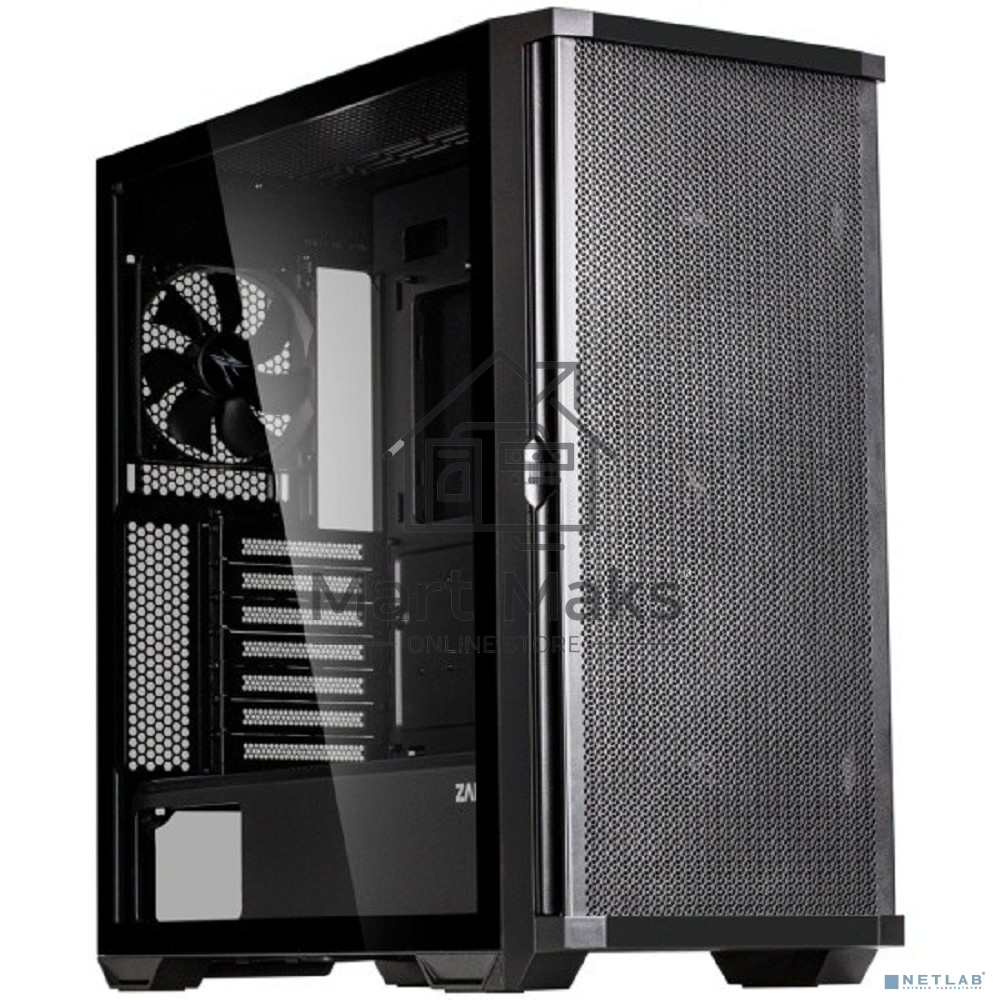 Компьютерный корпус ZALMAN Z10, ATX, BLACK, WINDOW, 2x3.5