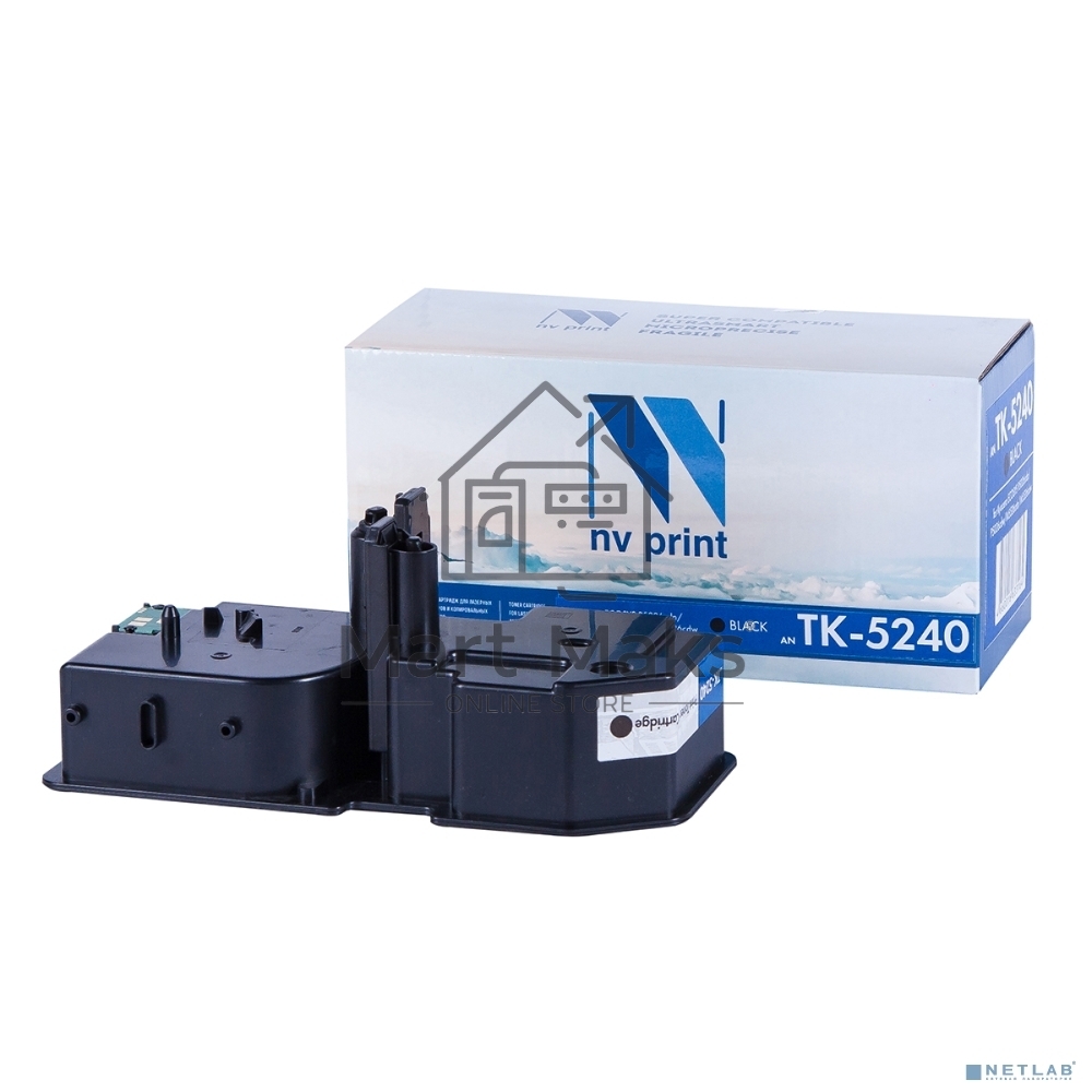 Картридж NVPrint совместимый Kyocera TK-5240 черный для ECOSYS P5026cdn/P5026cdw/M5526cdn/M5526cdw (4000k)