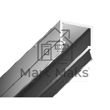 Алюминиевый профиль Ambrella light GP1650AL серебро 2000*10*10