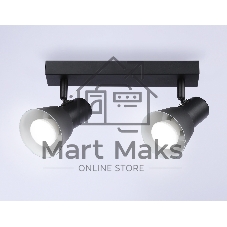 Светильник Ambrella light TA13117/2 BK/WH черный/белый GU10/2 max 12W 350*85*150