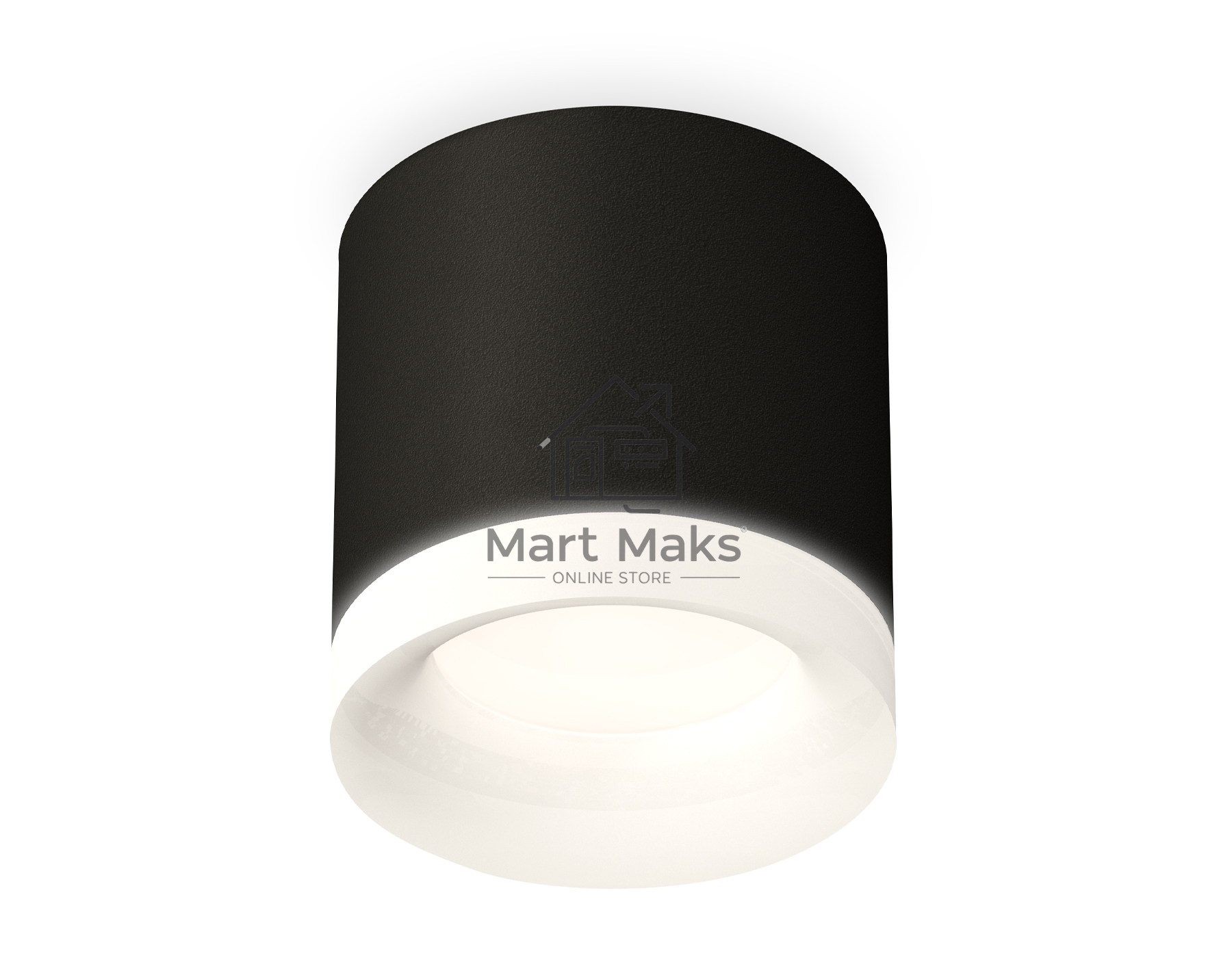 Светильник Ambrella Light XS7402034 SBK/FR черный песок/белый матовый MR16 GU5.3 (C7402, N7165)