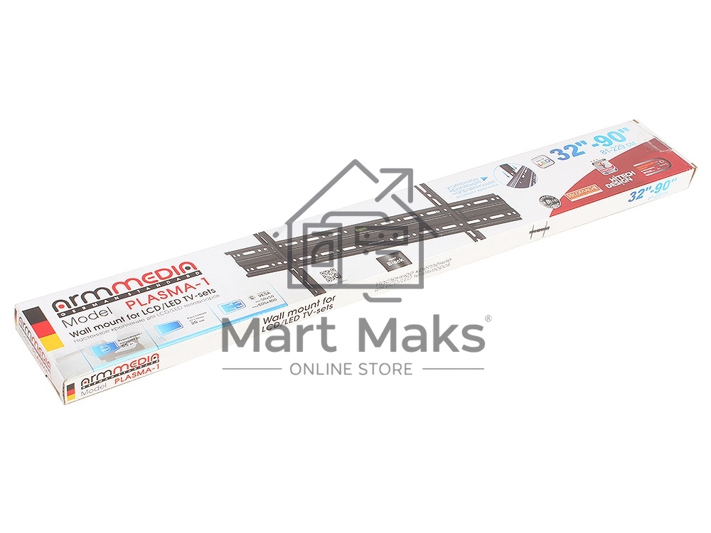 Кронштейн Arm media PLASMA-1 new черный, 32