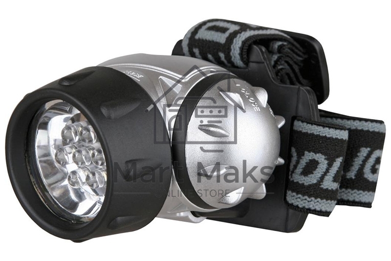 Фонарь ULTRAFLASH LED5351налобн металлик 7led 3 реж 3xr03 пласт коробка