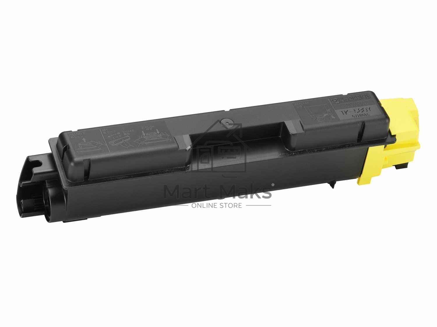 Картридж лазерный Kyocera TK-580Y (1T02KTANL0) желтый для FS-C5150DN 2800 стр.