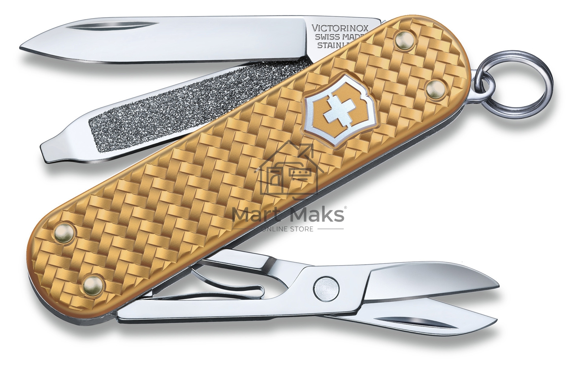 Нож-брелок Victorinox Classic SD Precious Alox, 58 мм, 5 функций, 