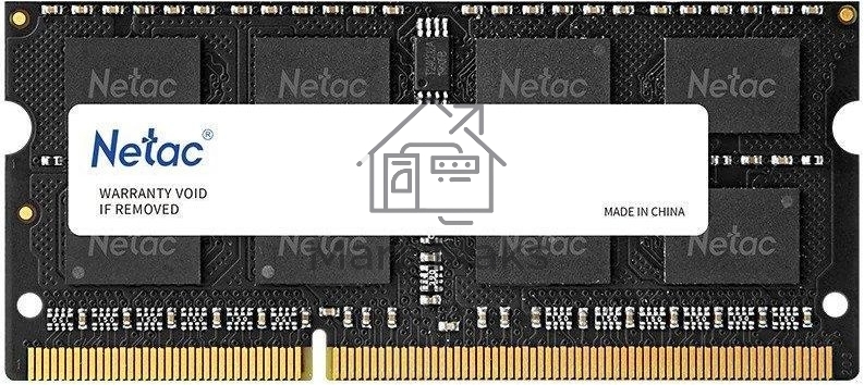 Оперативная память NETAC Basic, DDR3L, 8GB (1x8GB), 1600MHz, CL11, SO-DIMM