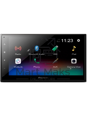 Автомагнитола Pioneer DMH-A345BT 2DIN 4x50Вт