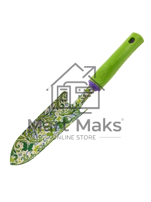 Совок посадочный узкий Palisad 55х330 мм, стальной, пластиковая рукоятка