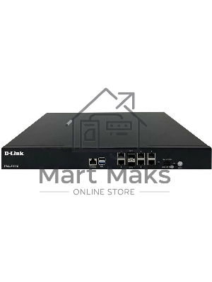 Маршрутизатор D-Link Service Router, 6x1000Base-T,  2x10GBase-X SFP+, 2xUSB ports, RJ45 Console