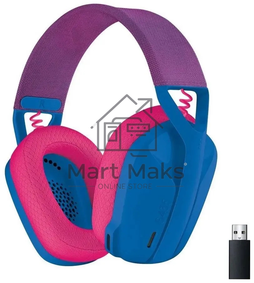 Гарнитура Logitech Headset G435 LIGHTSPEED Wireless Gaming BLUE - Retail