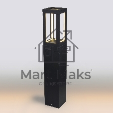 1529 TECHNO LED / Светильник садово-парковый 3000K чёрный