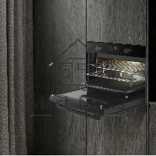 Духовой шкаф Электрический Weissgauff OE 4551 DB Black Edition черный