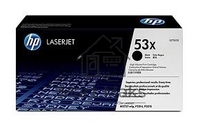 Картридж лазерный HP Q7553X черный для LaserJet P2015 7000 стр.