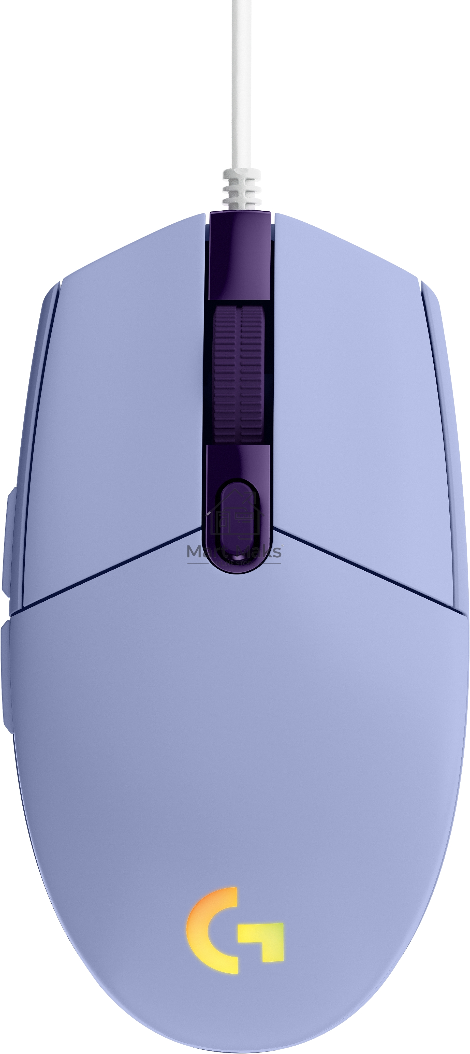 Мышь проводная Logitech G102 LIGHTSYNC фиолетовый, 8000 dpi, USB, кнопки - 6