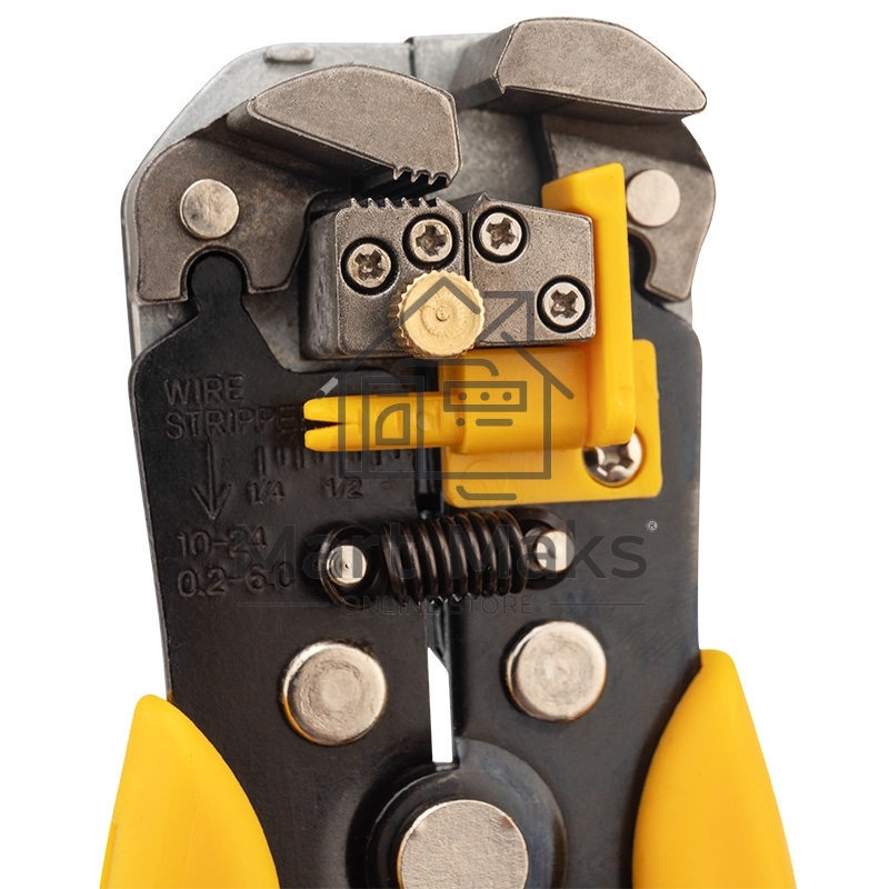 Инструмент для зачистки кабеля и обжима наконечников Rexant /ht-766/ 12-4005