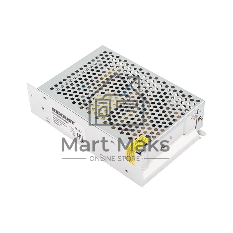 Источник питания 220 V AC/24 V DC 3 A 72 W с разъемами под винт, без влагозащиты (IP23)
