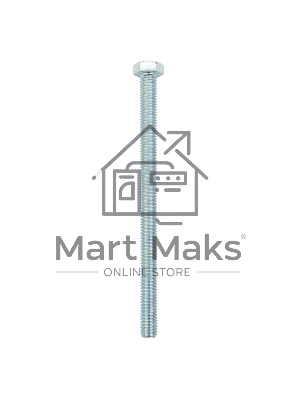 Болт шестигранный KRANZ DIN 933, 8х120, короб (10 шт./уп.)