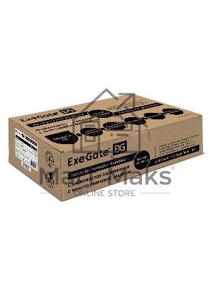 Стабилизатор напряжения ExeGate Master AV-2000 (2000ВА, 140-260В, цифр. индикация вход/вых. напряжения, 220В±8%, КПД 98%, 5 уровней защиты, задержка, метал.корпус, евророзетка, RTL)