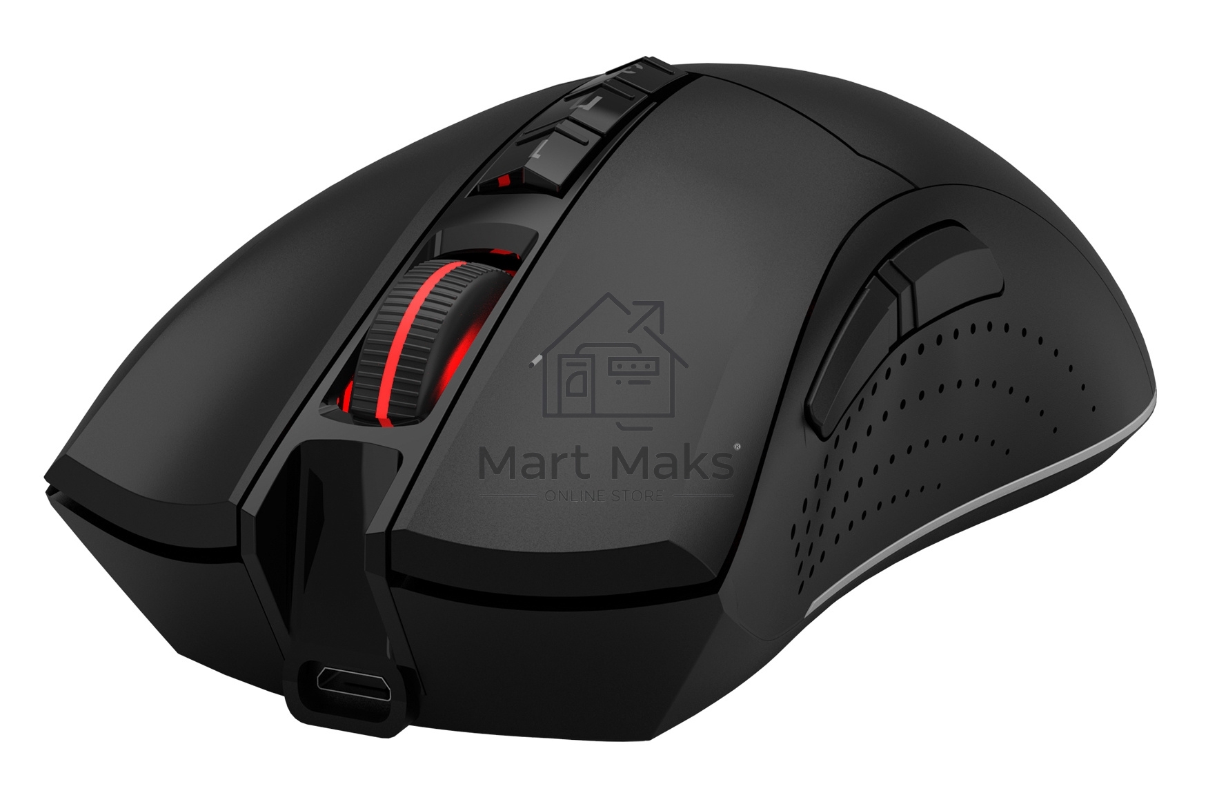 Мышь беспроводная A4Tech Bloody R90 Plus черный, 5000 dpi, радиоканал, USB, кнопки - 8