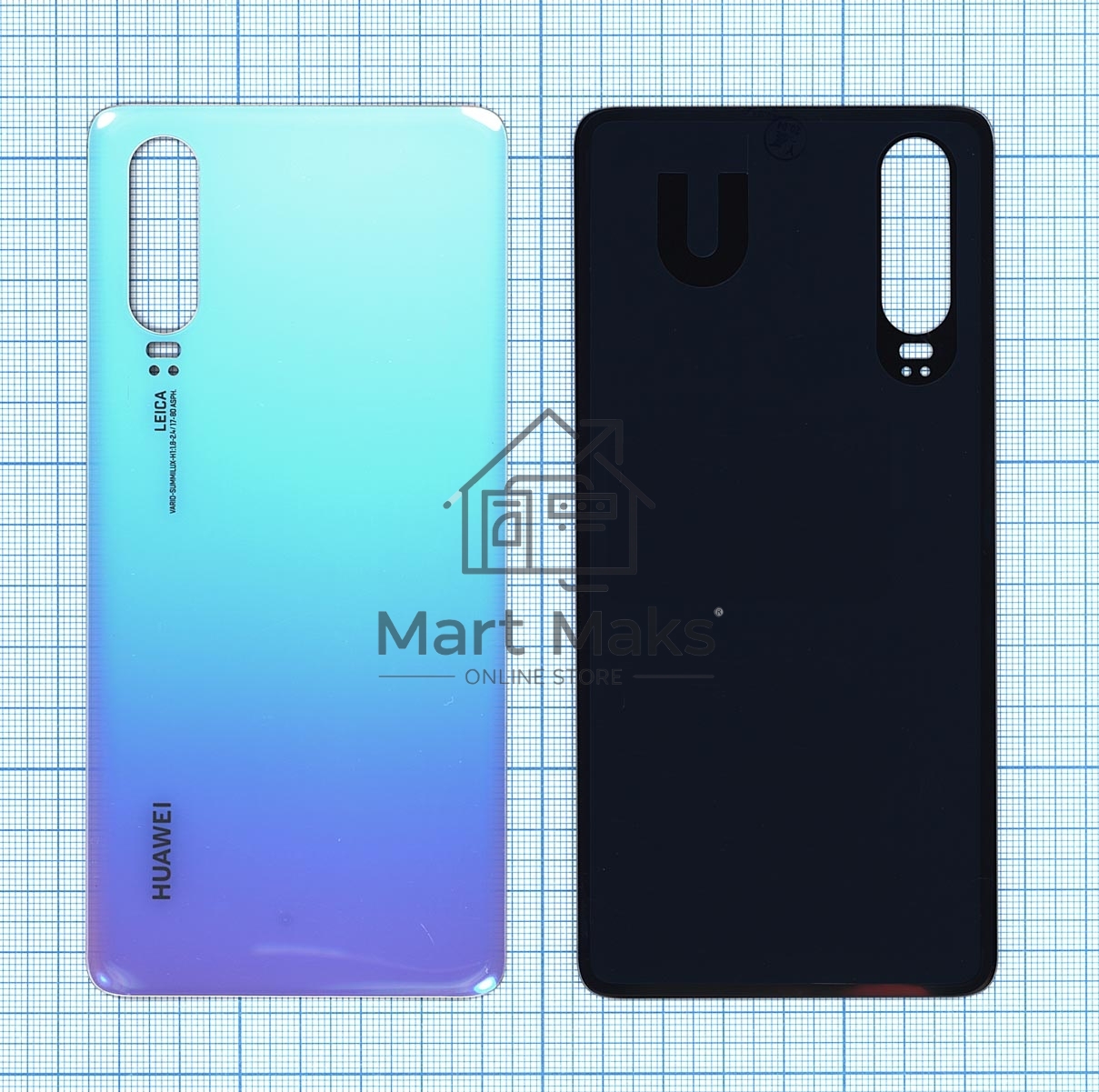 Задняя крышка для Huawei P30  голубой