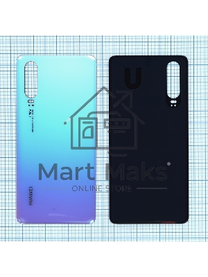Задняя крышка для Huawei P30 голубой