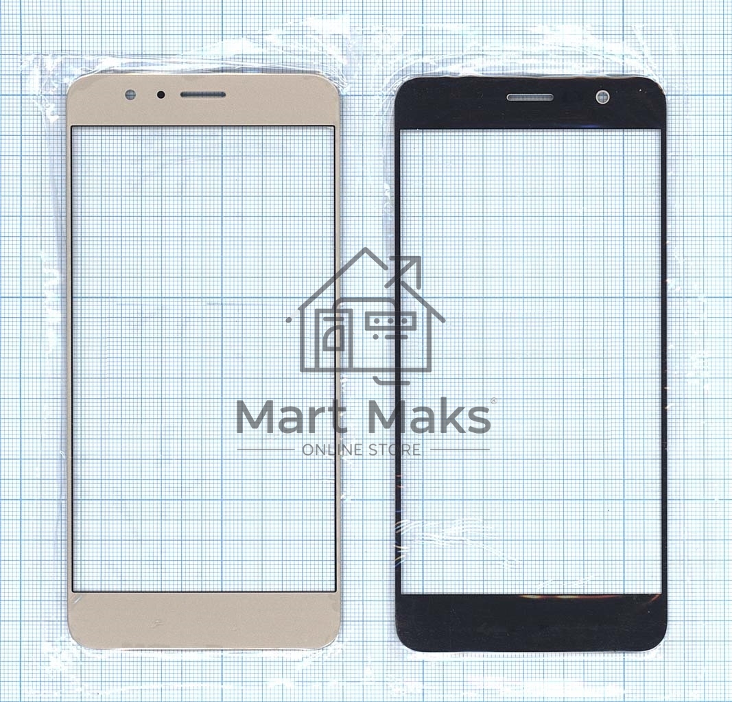 Защитное стекло для Huawei Honor 8 золотистый