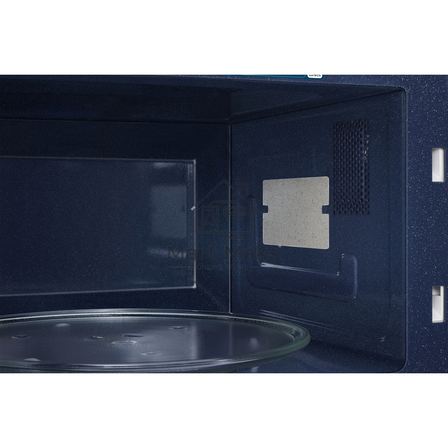 Микроволновая печь Samsung MS23DG4504ATBW нержавеющая сталь/черный, 23 л, 800 Вт, переключатели - сенсор/поворотный механизм