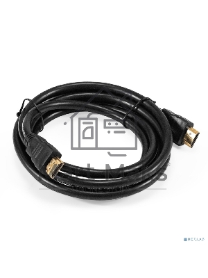 Кабель HDMI ExeGate EX-CC-HDMI2-2.0 (19M/19M, v2.0, 2,0м, 4K UHD, Ethernet, позолоченные контакты)