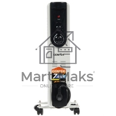 Обогреватель масляный Centek CT-6200 (7 секций) белый, 700/1000/1500 Вт, 15 м2, термостат