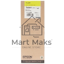 Картридж Epson C13T606400 желтый (220 мл) для Stylus Pro 4880