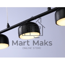 Светильник Ambrella light TN71034/3 BK черный GX53/3 max 12W 440*80*1100