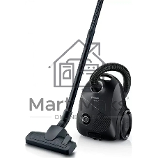 Пылесос Bosch BGLS2BA2 черный, 600 Вт, уборка сухая, пылесборник мешок 3.5 л