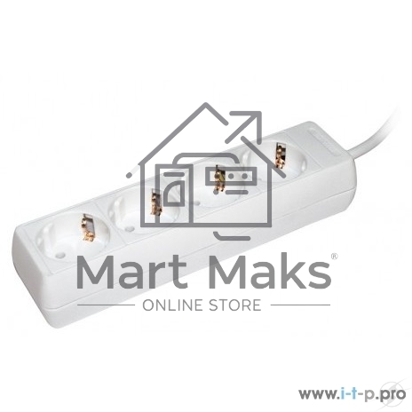 Удлинитель 4х5м с заземл. 16А IP20 У04 2P+PE ИЭК WYP10-16-04-05-Z-N