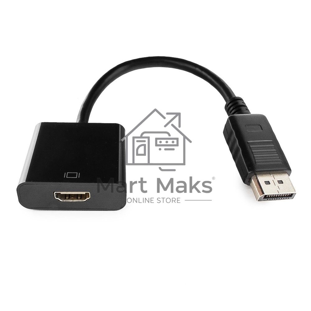 Переходник DisplayPort - HDMI Cablexpert A-DPM-HDMIF-002, 20M/19F, пакет