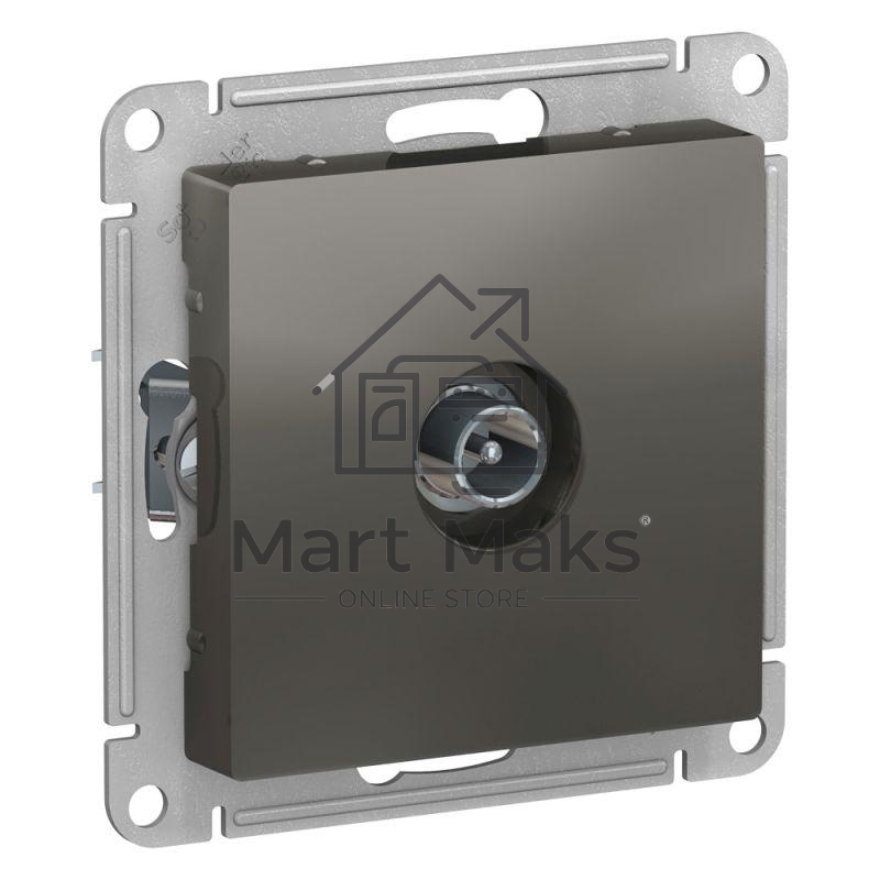 Розетка TV оконечная 1DB, механизм ATN000991 Schneider Electric Сталь