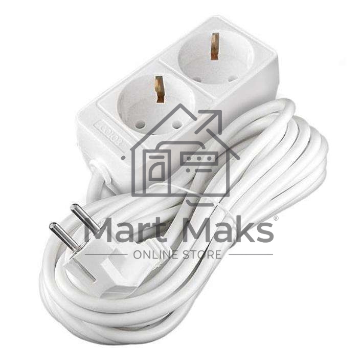 Удлинитель 2х3м с заземл. 10А IP20 2.2кВт Союз 481S-9203